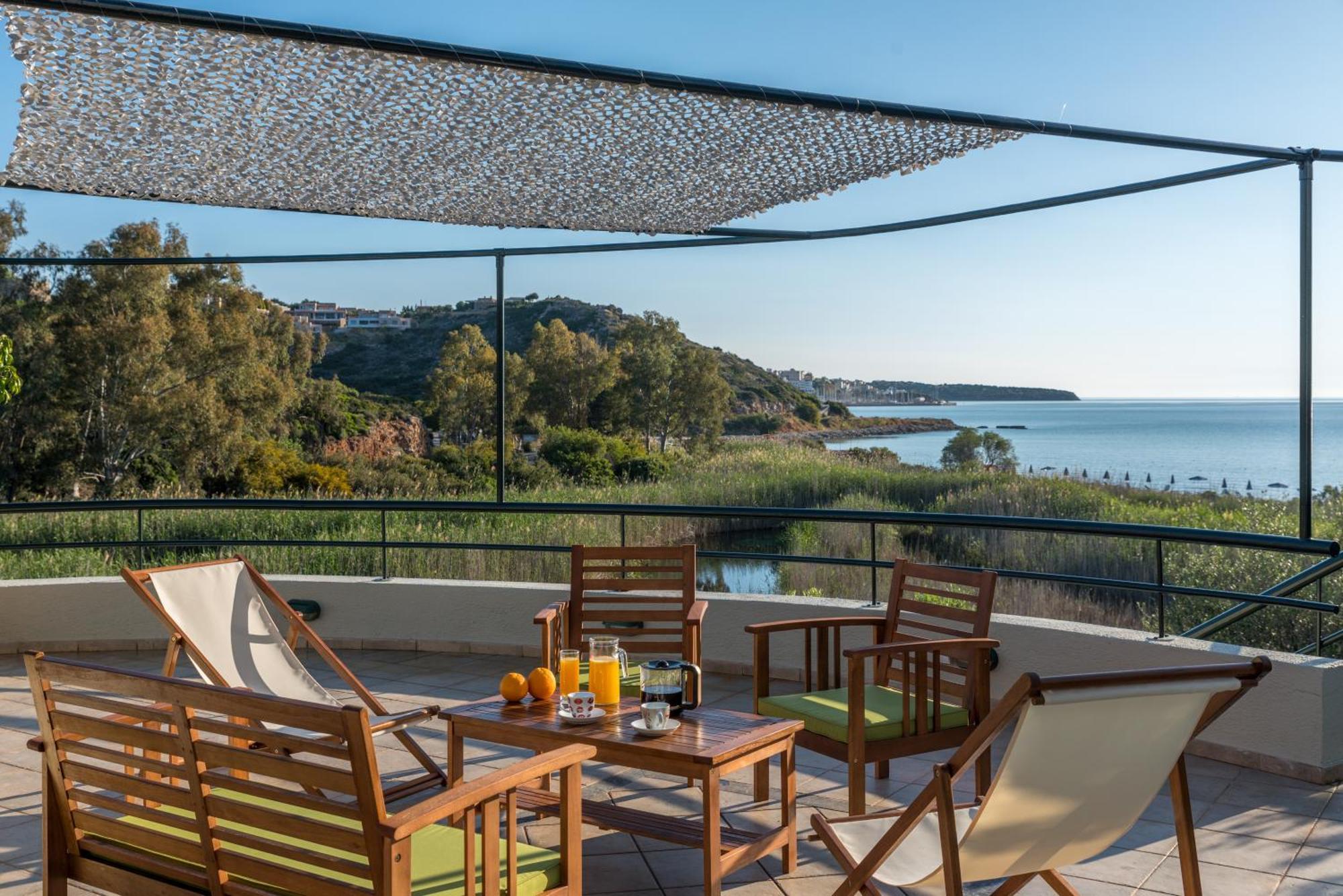 Coastal Dream Beachview Jacuzzi& Sauna Amoudara  Extérieur photo