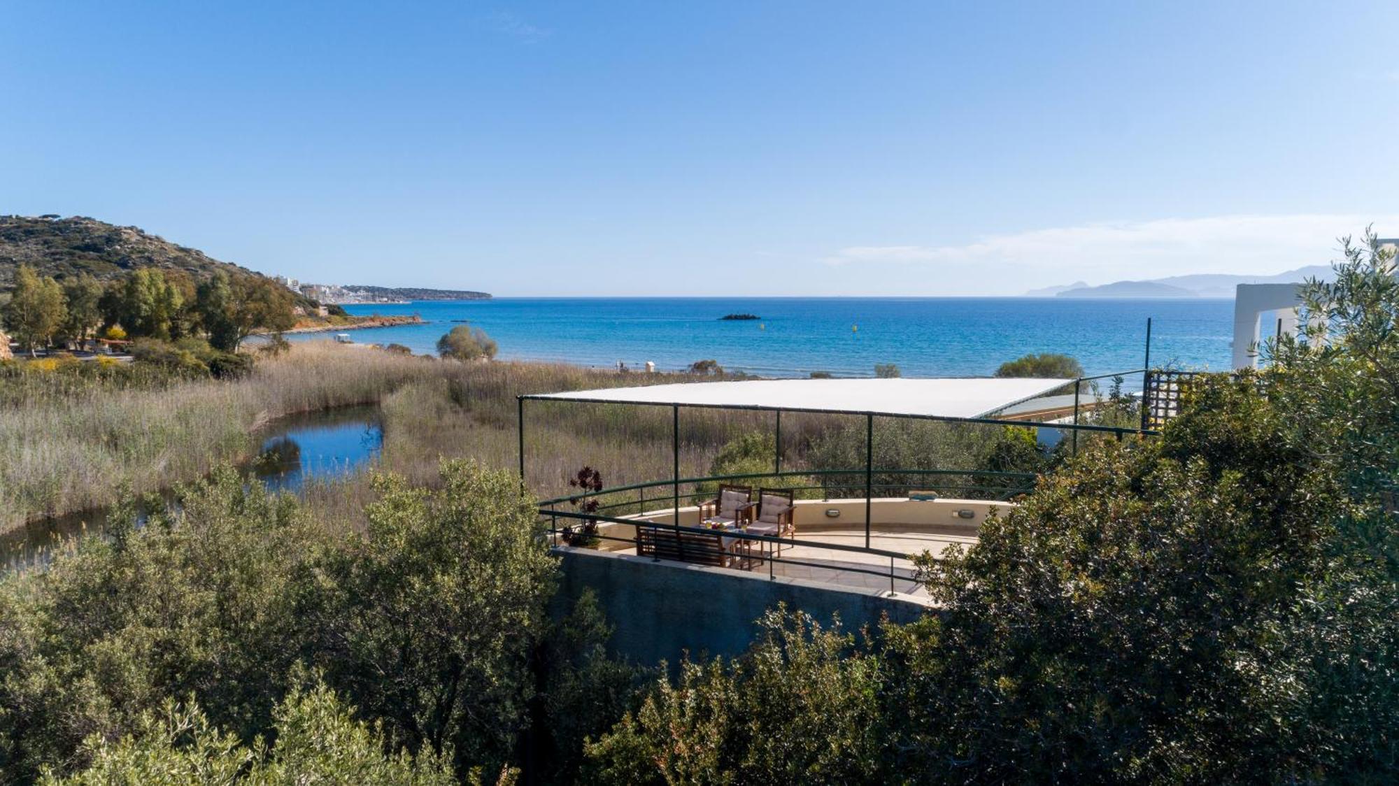 Coastal Dream Beachview Jacuzzi& Sauna Amoudara  Extérieur photo