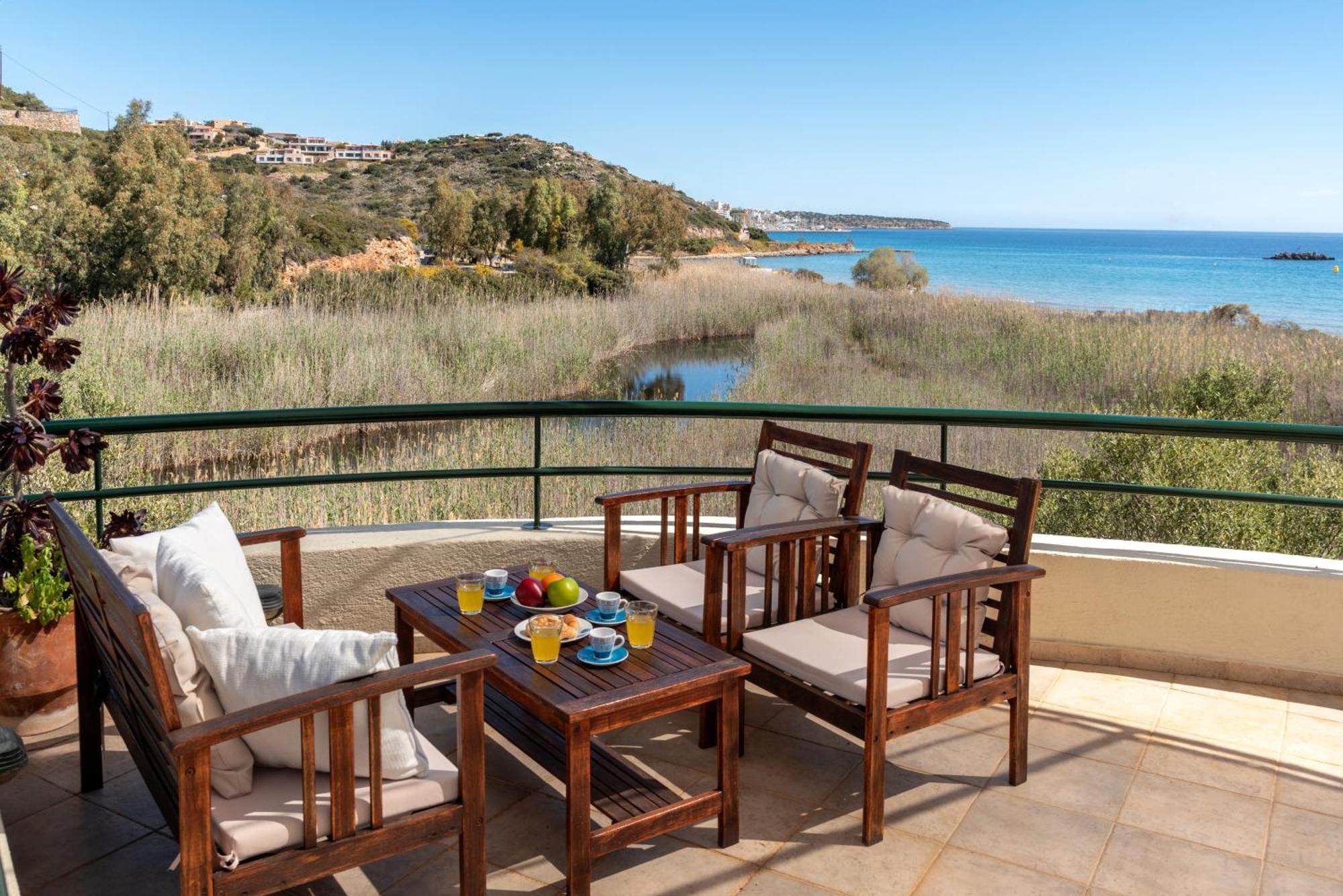 Coastal Dream Beachview Jacuzzi& Sauna Amoudara  Extérieur photo