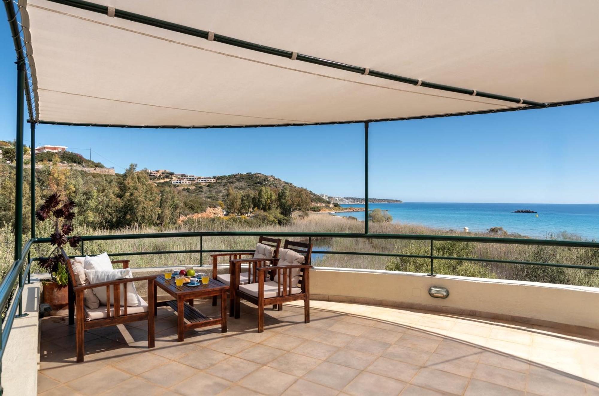 Coastal Dream Beachview Jacuzzi& Sauna Amoudara  Extérieur photo