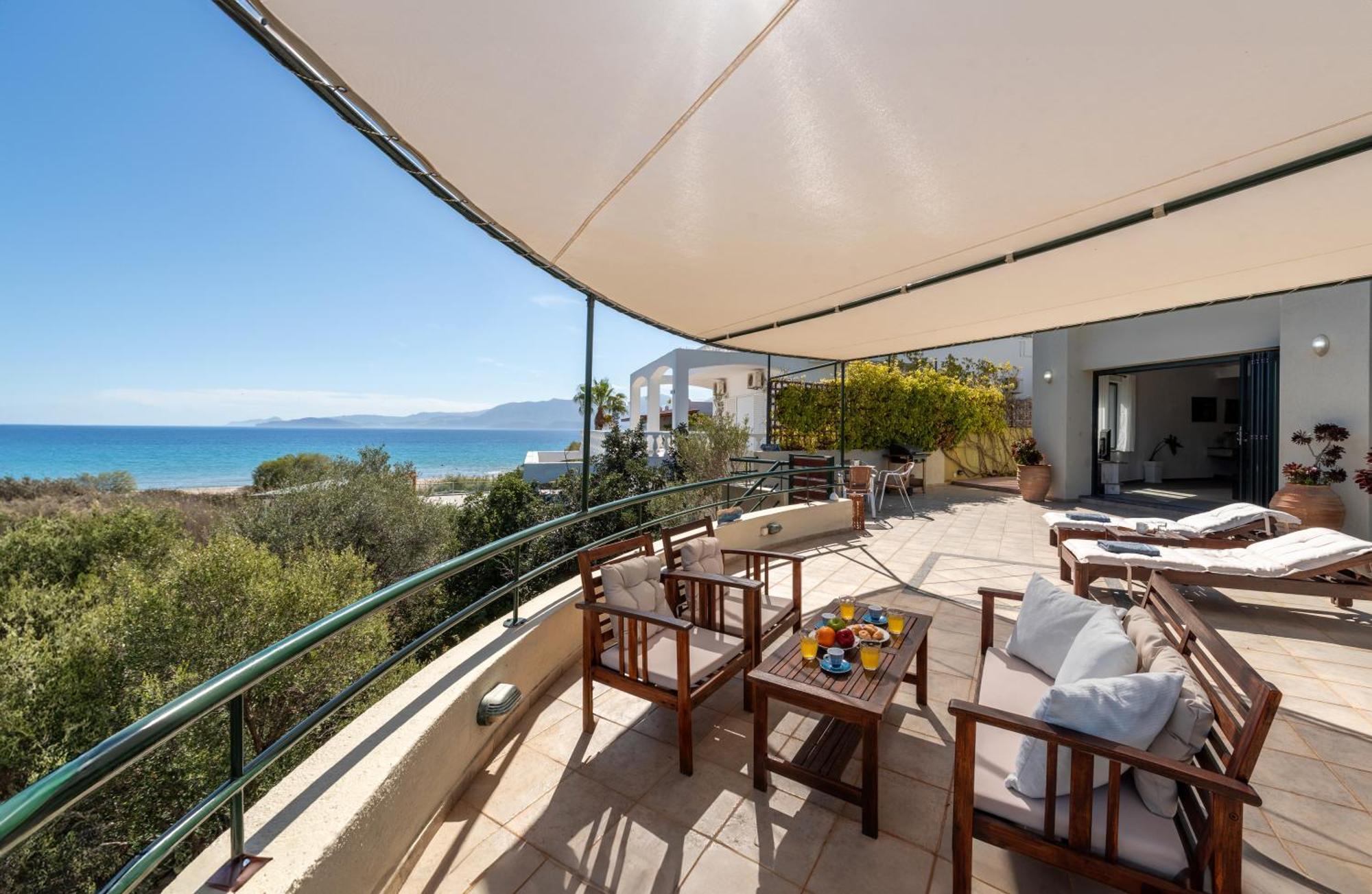 Coastal Dream Beachview Jacuzzi& Sauna Amoudara  Extérieur photo