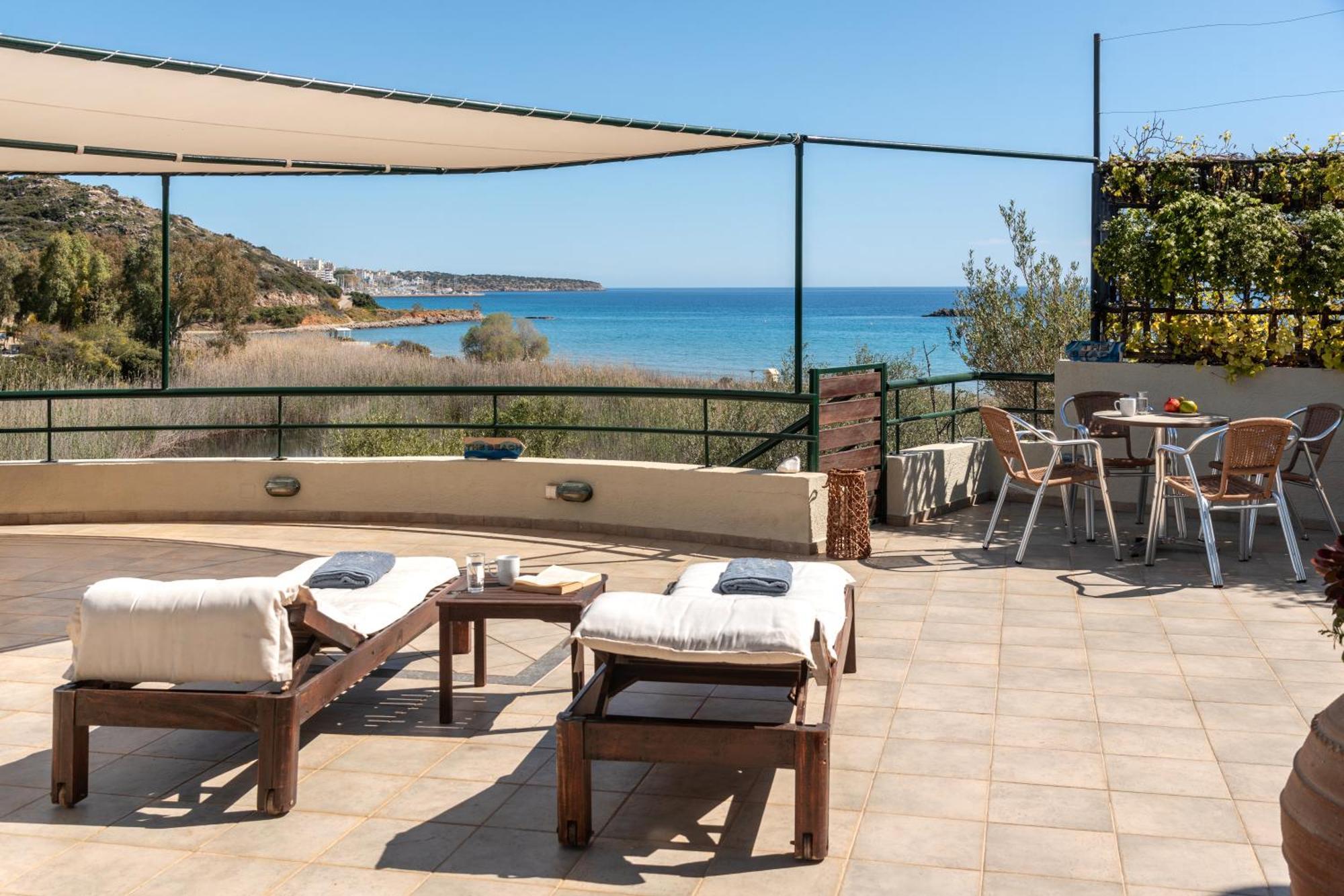 Coastal Dream Beachview Jacuzzi& Sauna Amoudara  Extérieur photo