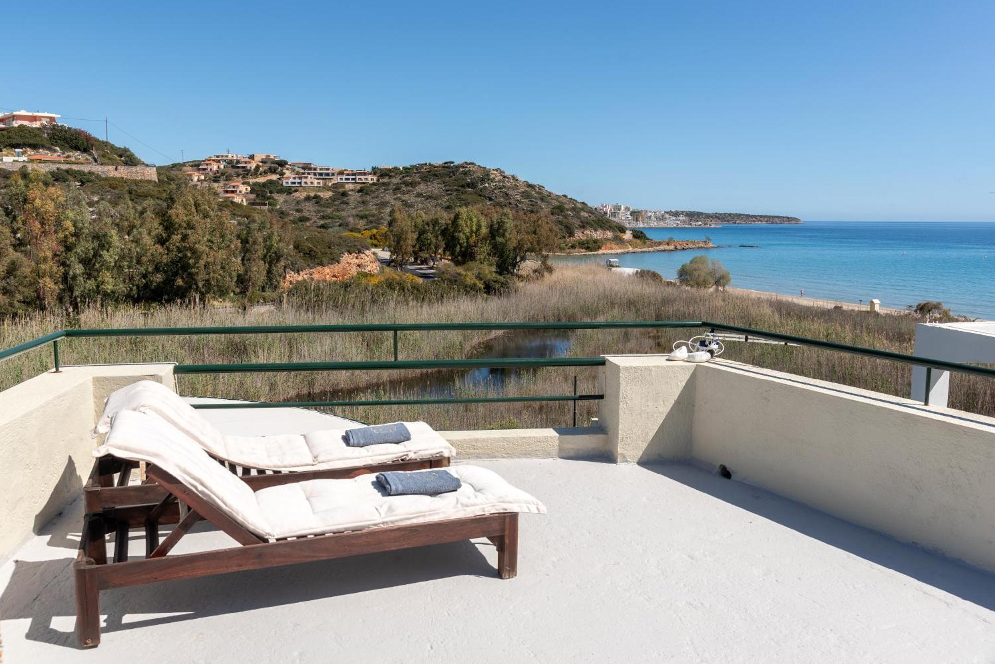 Coastal Dream Beachview Jacuzzi& Sauna Amoudara  Extérieur photo