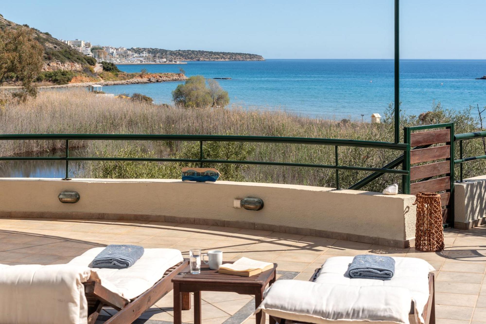Coastal Dream Beachview Jacuzzi& Sauna Amoudara  Extérieur photo