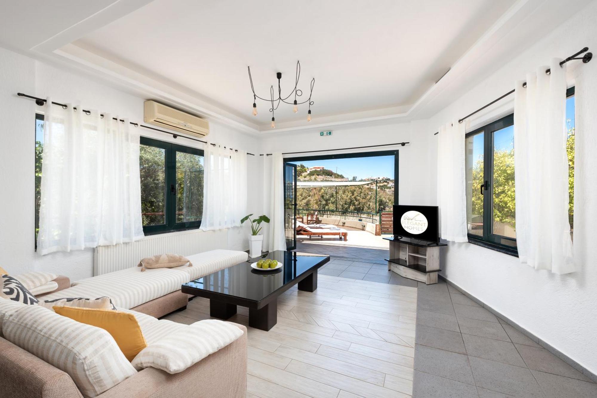 Coastal Dream Beachview Jacuzzi& Sauna Amoudara  Extérieur photo