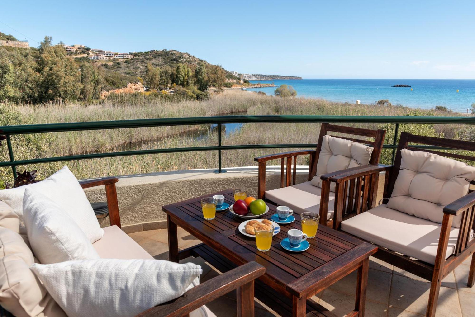 Coastal Dream Beachview Jacuzzi& Sauna Amoudara  Extérieur photo