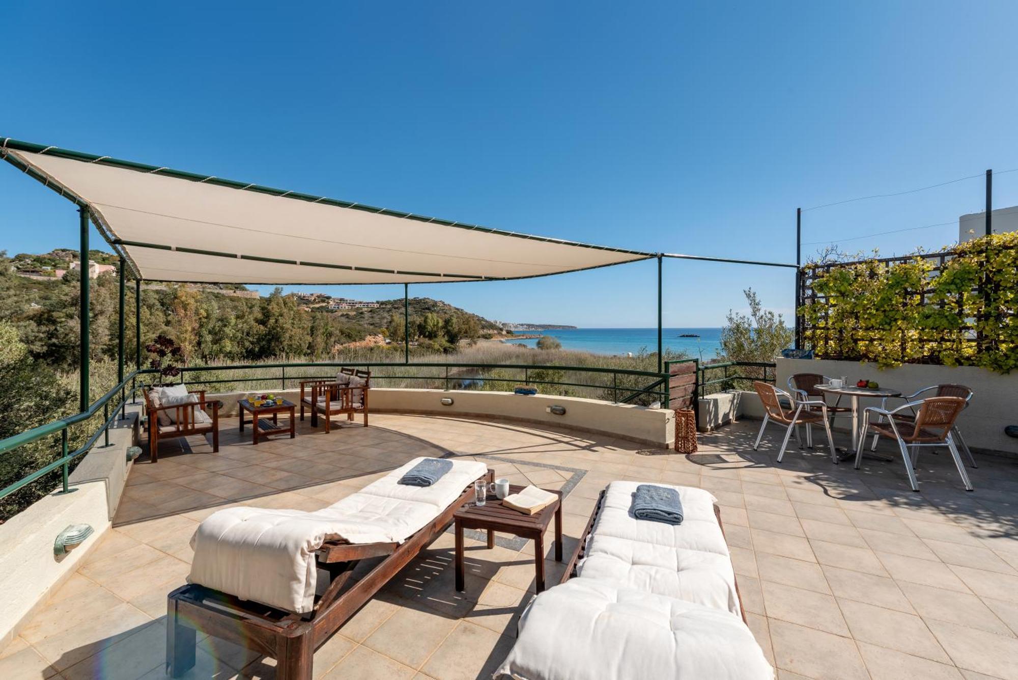 Coastal Dream Beachview Jacuzzi& Sauna Amoudara  Extérieur photo